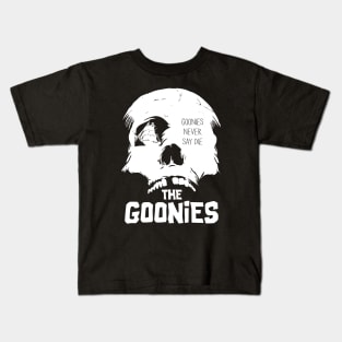 Goonies never say die! skull Kids T-Shirt